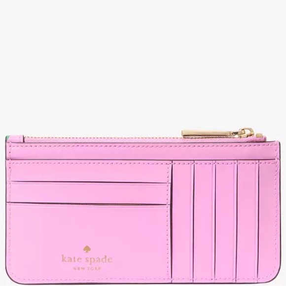 Kate Spade Pink and Green Wallet - Picture 2 of 5